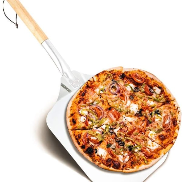Pizzaskal, pizzaspade i aluminium, pizzaspade, pizzaspade med stor