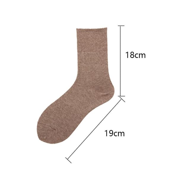 Letvægts ComfortSoft sokker til kvinder. Karamel + Kamel + Bønne Violet KLB