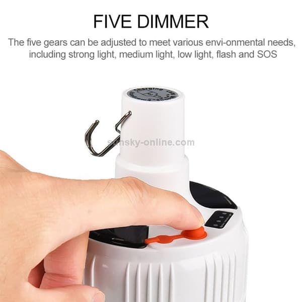 DT-08 60W 8 stk. COB-pære belysning nødlys LED-pære lys campinglys