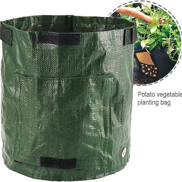 Potatisodlingsväskor, 2-pack, 10 gallons grönsaksodlingsväskor