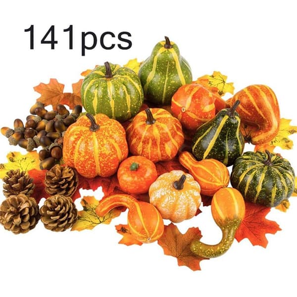 141PCS Thanksgiving Simulation Pumpa Ekollons Höst Höst KLB