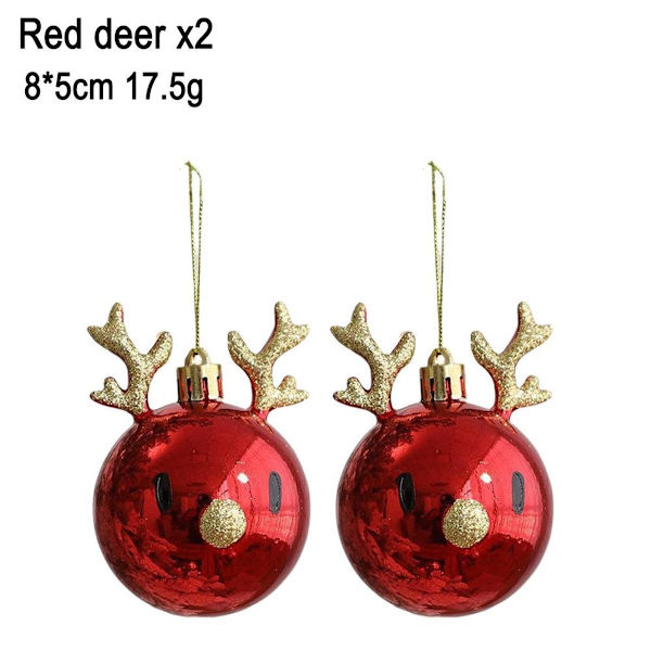 Julekugle Ornamenter Elg Design Festartikler Hjorte/2. KLB