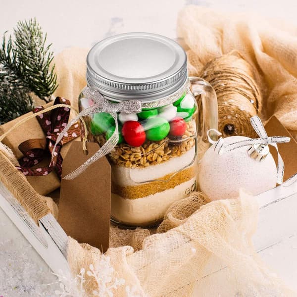 30-pack Mason Jar-lock med vanlig öppning, läckagesäkra och säkra