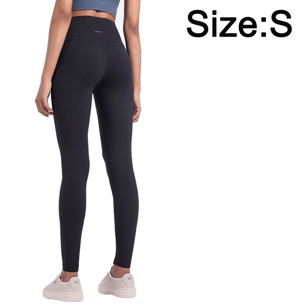 Dame vinter leggings med fleece foring sort KLB