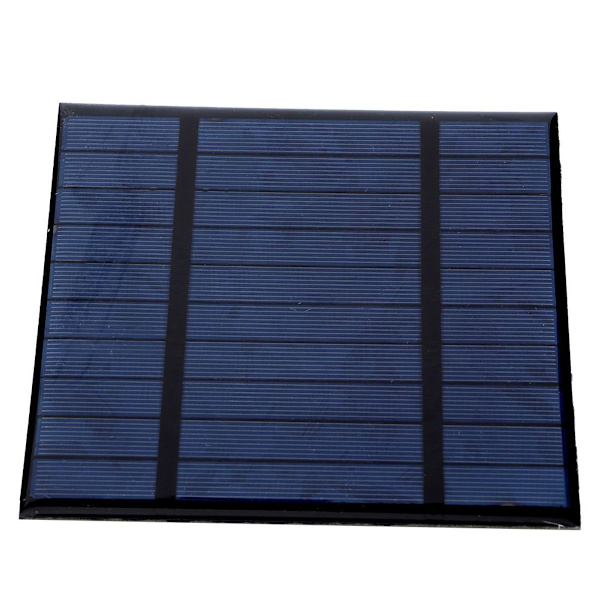 2,5W 5V DIY bærbart solcellepanel opladningsmodul til KLB
