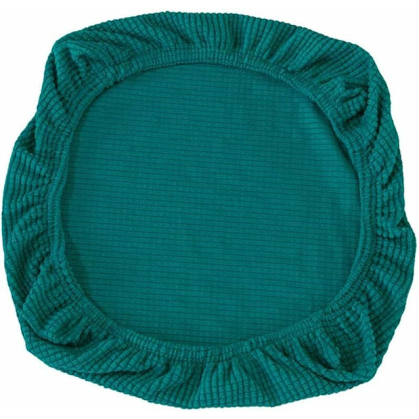 Stretch Stolskydd för Kontorsstol, Snurrstol, Stolsöverdrag (Blå 50-65cm × 50-63cm) KLB