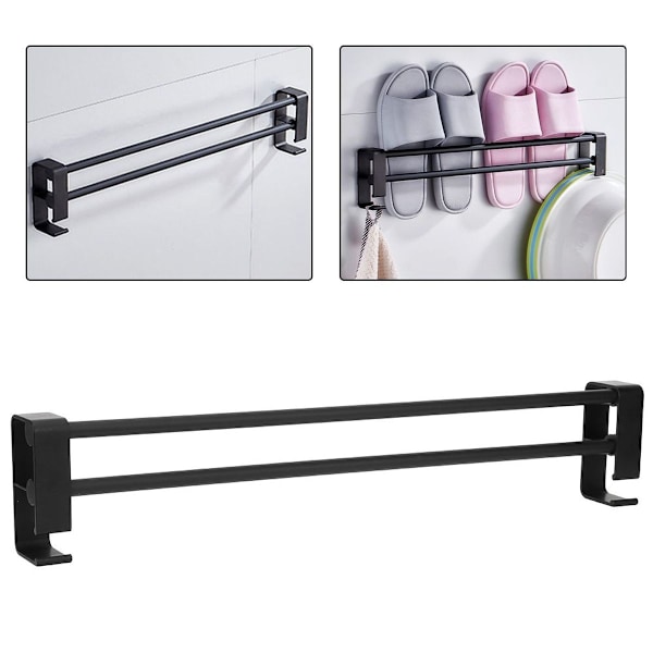 20\" väggmonterad aluminium spikfri rymdskorack KLB