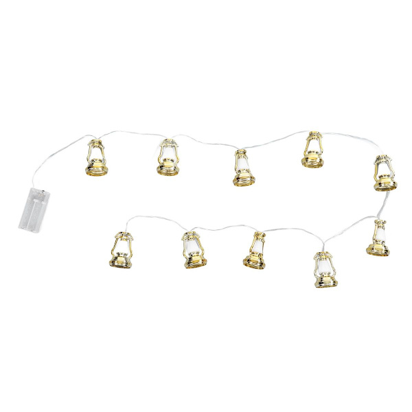 Lys Kerosene Lampe Form Guld Ramadan Dekorative KLB