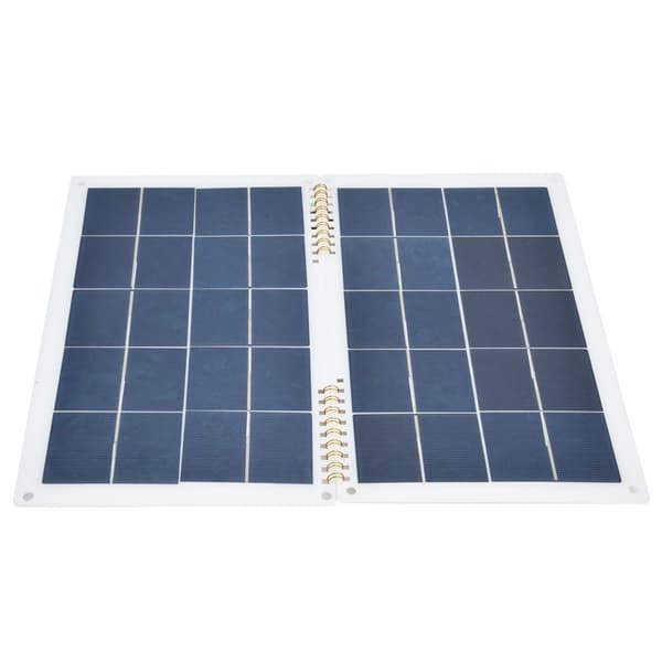 20W Lätt Vattentät Monokristallin Solpanel Kit KLB