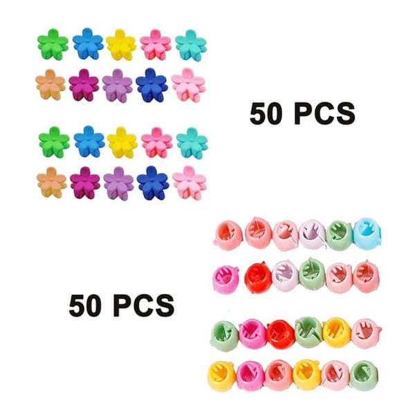 10 st hårklämmor flickor små hårtillbehör flickor hårklor blomma