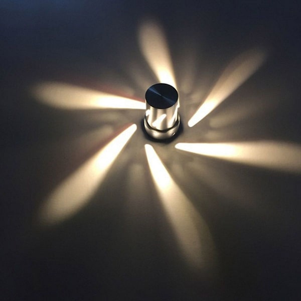 86-265V 3W LED-taklampe Downlight Innfelt Lys Varm KLB