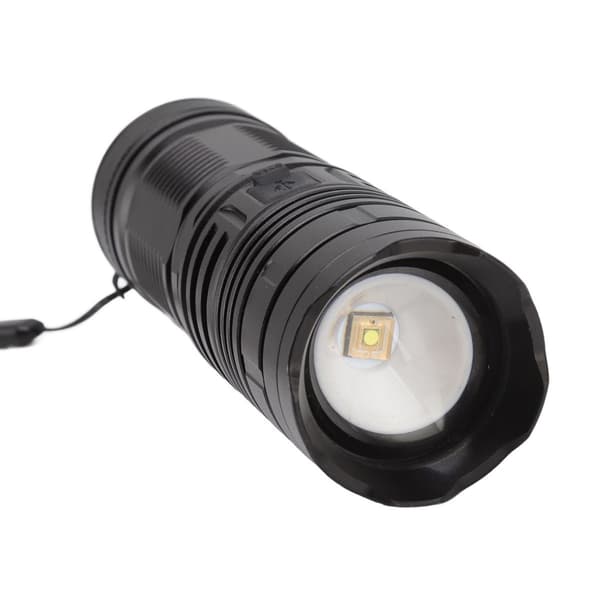LED lommelygte, USB genopladelig, superlys aluminiumlegering KLB