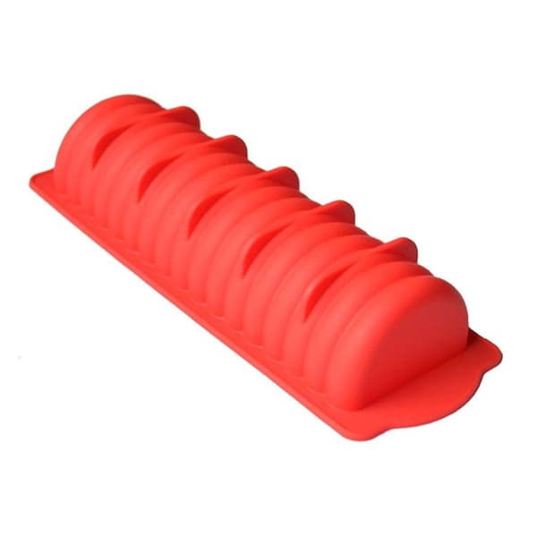Kaka Silikonform Mousse Hot Dog Bröd Modellverktyg