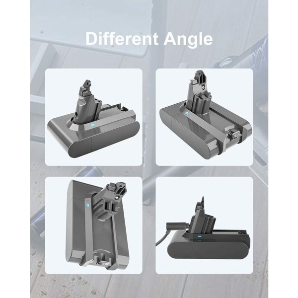 Støvsugerbatteri til Dyson V6 (DC62) 21,6V 4,0Ah