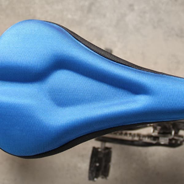 Gel-kabel til cykelsaddel | Vandafvisende | Blå