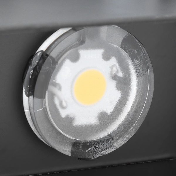 7W Kvadratisk LED-vägglampa inomhus sovrum hall veranda KLB