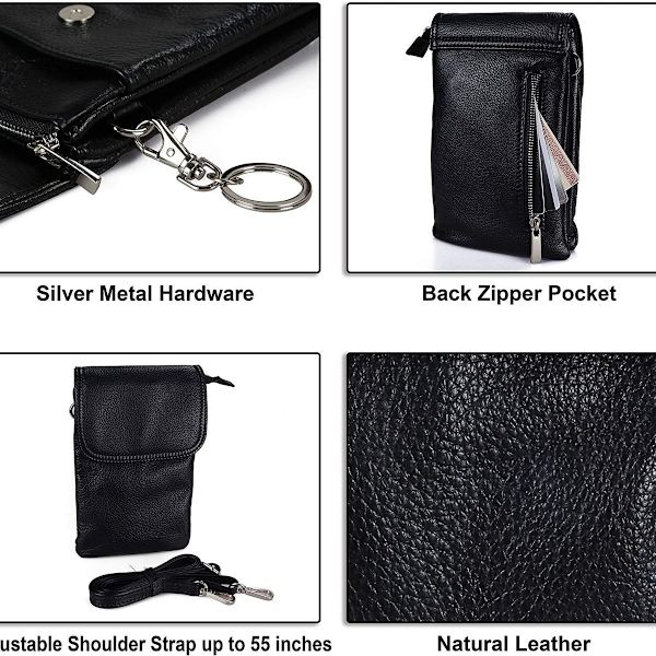 Naisten olkalaukku, minikännykkälaukku, crossbody-laukku