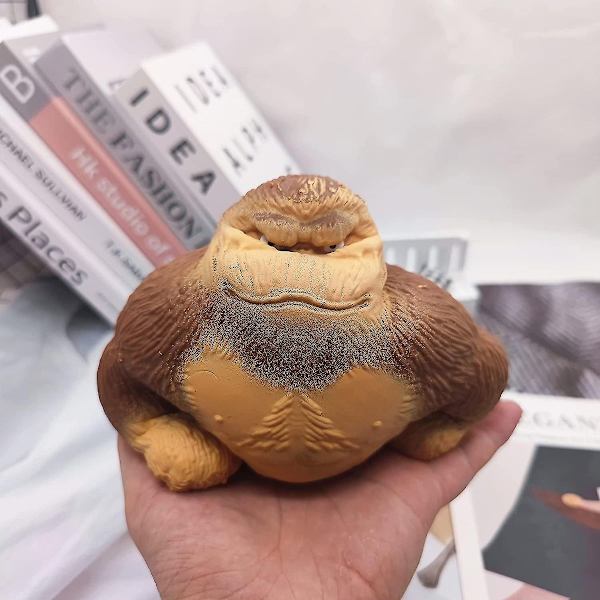 Monkey Toy Stretch Gorilla Figur för Barn Vuxna Stressleksak KLB