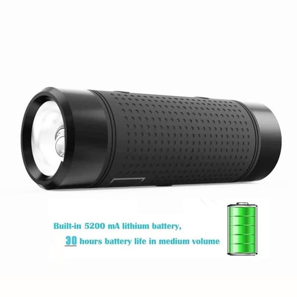 5200mAh ulkoinen langaton Bluetooth-kaiutin vedenpitävä pylväs