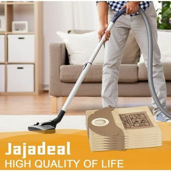 Karcher WD2 MV2 WD2250 A2004 A2054 dammsugarpåsar kit - 10-pack KLB