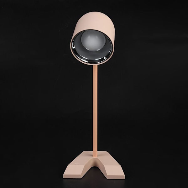 USB-ladattava LED-pöytälamppu silmäsuojalla (vaaleanpunainen) KLB