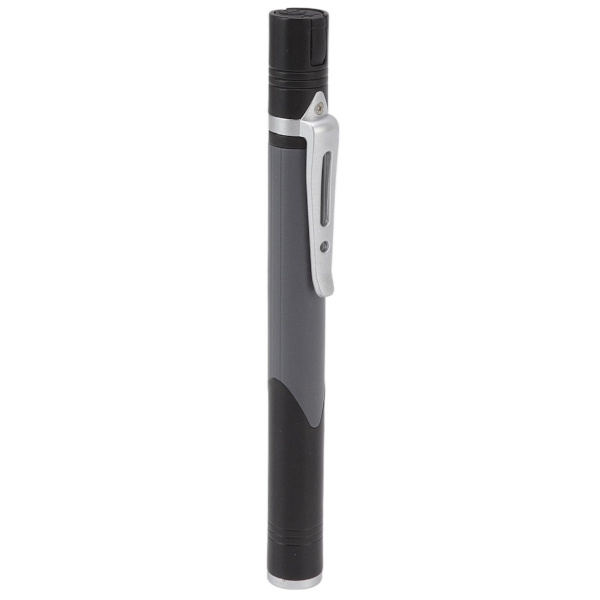Pen lommelygte, USB-opladning, 3 lyskilder, LED-chip-klip KLB