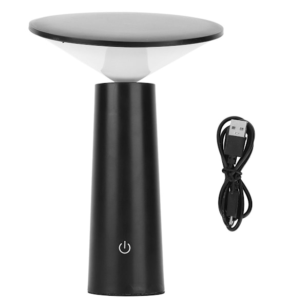 Laddningsbar LED-skrivbordslampa med touchkontroll, justerbar KLB