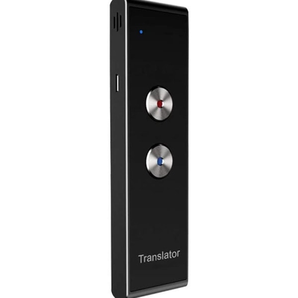 Intelligent Voice Translator - Sanntidsoversettelse (Svart)