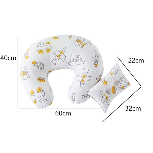 Baby sucking pillow and body locator made of high quality cotton 3 KLB