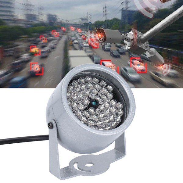 Nattvisjon Infrarødt Lys IP5 Regntett 48 LED IR Infrarødt KLB