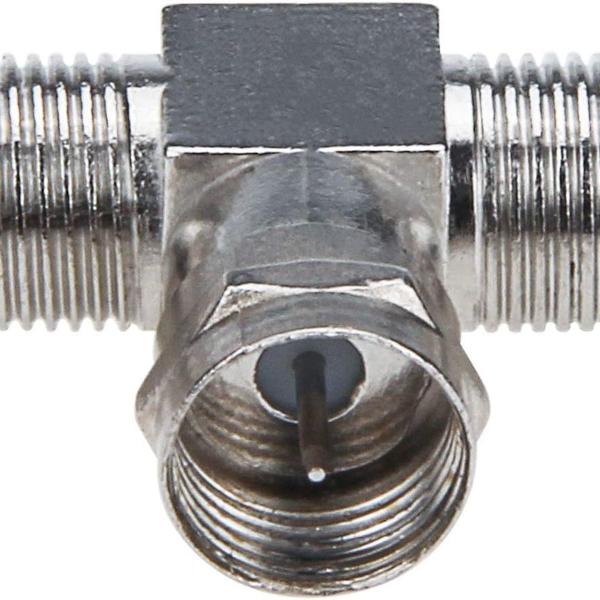 Kabelsplitter: TV-splitter, F-type RG6 hann til 2 F-hun