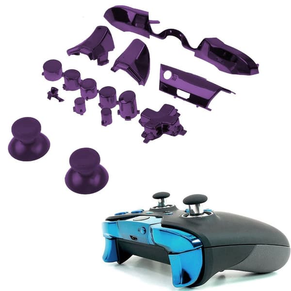 Volltasten Kits til Xbox One / Elite-controller (3,5mm lilla KLB