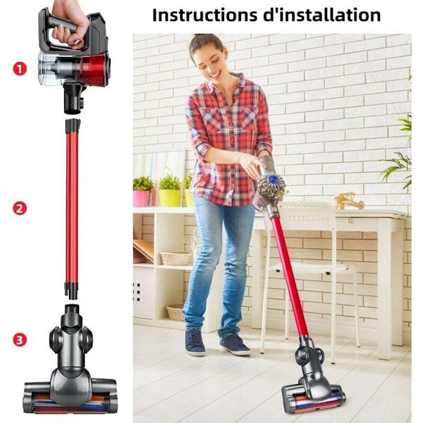 Vaihtokärki Dyson DC45 DC58 V6 DC61 DC62 -pölynimurin sähköharja