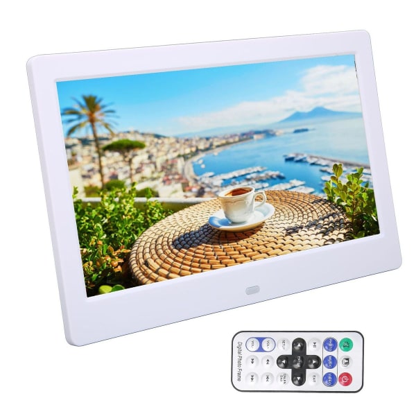 Digital fotoramme HD 10,1 tommer 1024 x 600 LCD-skjerm Smart KLB