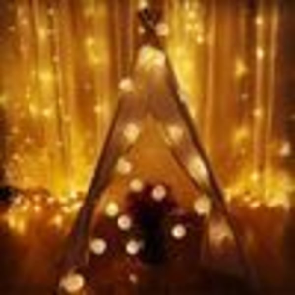 5m 40 LED Rattan Boll Fairy Lights Batteridriven Inomhus Hem Trädgård Fest