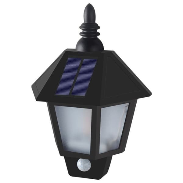 Solar Hexagon Udendørs Væglampe Vandtæt Smart Sensor B