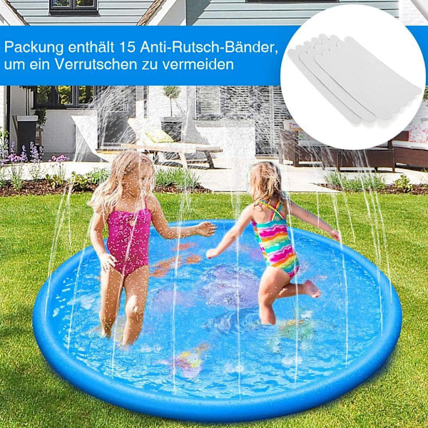 Anpro Splash Pad 170cm, blå
