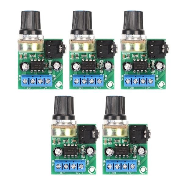 5PCS LM386 Förstärkarkort Mini 0,5W till 10W Högtalare KLB