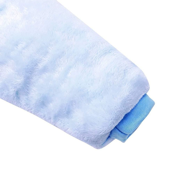 Baby Vinter Fleece Overall med Huva Flickor Pojkar Snöoveraller Varm KLB