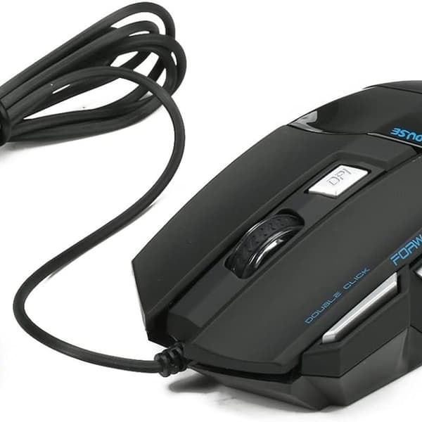 Kablet Gaming Mus 5500 DPI 7 Knapper Desktop Computer Notebook