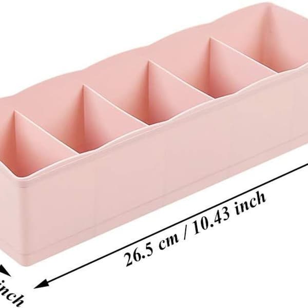 3-pack underklädesförvaringslådor, lådindelare, hopfällbara,