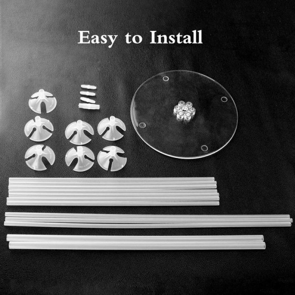 Ballonstativ Ballonsæt Kit 4stk, ballonstativ