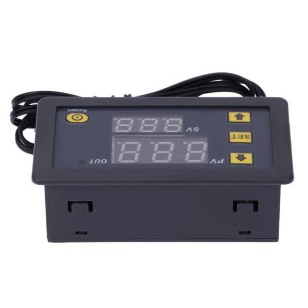 12V 20A W3230 LCD digital termostatkontroller Regulator Høytemperaturalarm