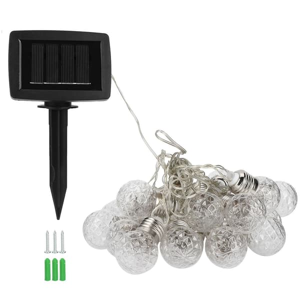 20 LED Solcelled Fejløg Dobbelttilstand Vandafvisende KLB