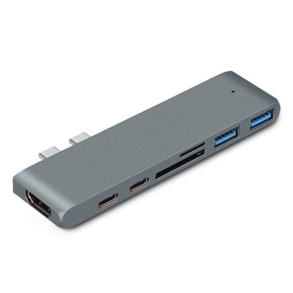 USB C -keskitinsovitin MacBook Pro M1:lle / MacBook Air M1:lle 2020 2019 2018 13 tuumaa 15 KLB