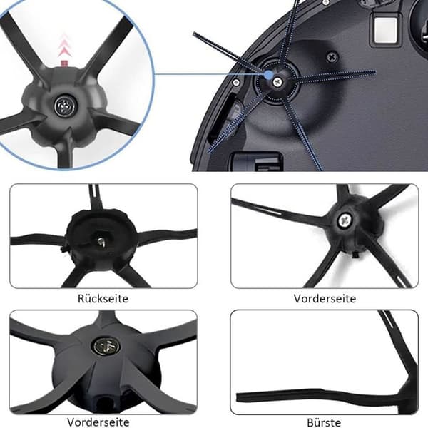 Reservedeler kompatible med Roborock S7 S7 Plus S7 MaxV S7 MaxV Ultra