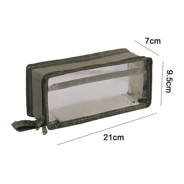 2-pack markeringspenna pennfodral brevpapper väska grön KLB
