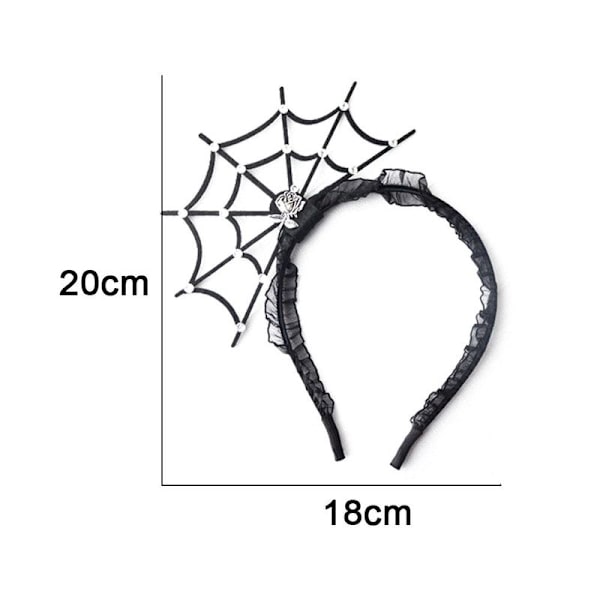 Halloween Edderkop Spøgelse Græskar Hårbånd Djævel Hårbånd Stil 1
