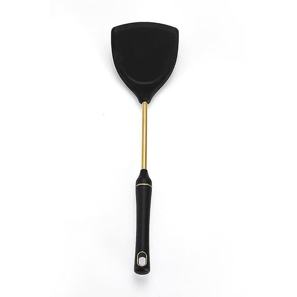 Silikonsköksredskap, rostfritt stålspatel, non-stick