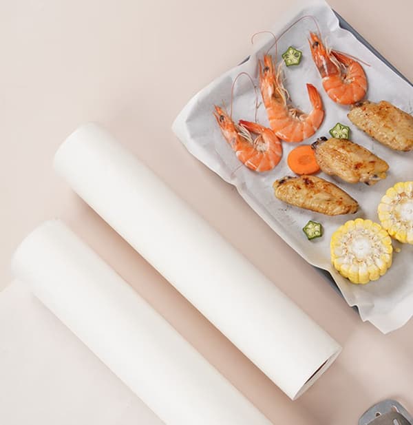 Bakplåtspapper rulle 50 m lång, 30 cm bred, non-stick bakplåtspapper för kök, olika kvantiteter -